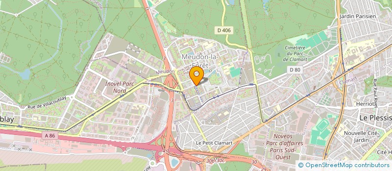 localisation de l'entreprise MONSIEUR ARNAUD AZNAR à MEUDON