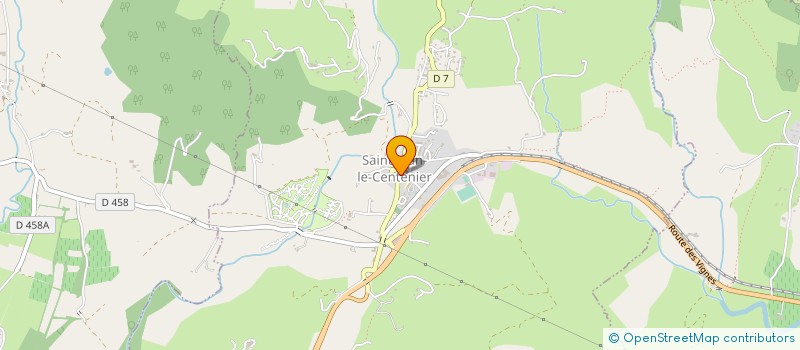 localisation de l'entreprise MONSIEUR ARNAUD BAGNARA  SAINT-JEAN-LE-CENTENIER