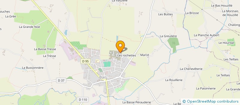 localisation de l'entreprise MONSIEUR ARNAUD BAGOURD  BAIS