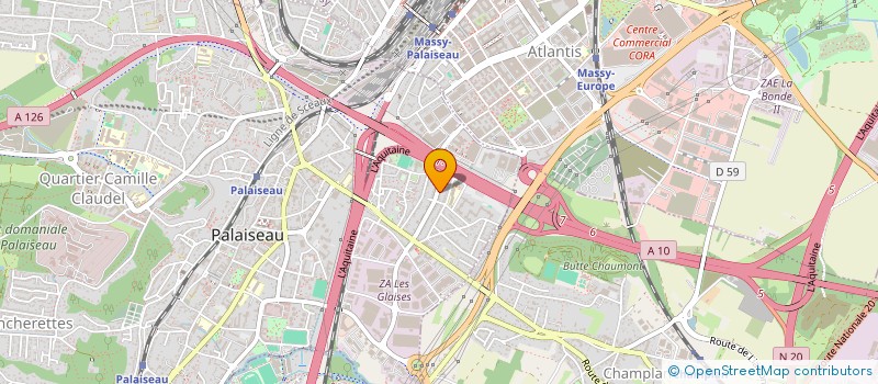 localisation de l'entreprise MONSIEUR ARNAUD BAHISSE  MORSANG SUR ORGE