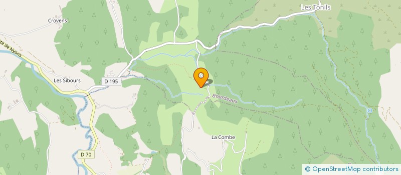 localisation de l'entreprise MONSIEUR ARNAUD BALESTE  BOURDEAUX