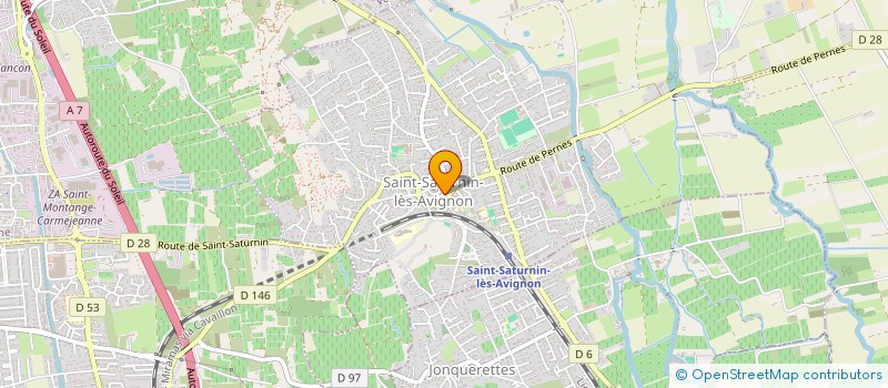 localisation de l'entreprise MONSIEUR ARNAUD BAN  SAINT-SATURNIN-LES-AVIGNON