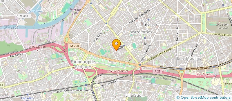 localisation de l'entreprise MONSIEUR ARNAUD BANGUI à LILLE