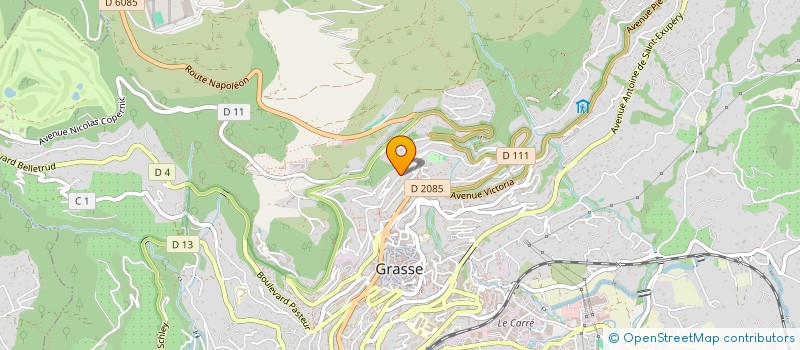 localisation de l'entreprise MONSIEUR ARNAUD BARAN à GRASSE