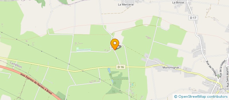 localisation de l'entreprise MONSIEUR ARNAUD BARANGER  CAMPBON