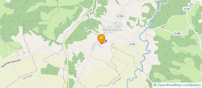 localisation de l'entreprise MONSIEUR ARNAUD BARBE  BLAGNAC