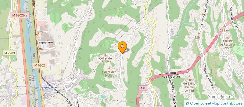 localisation de l'entreprise MONSIEUR ARNAUD BARBERIS  NICE