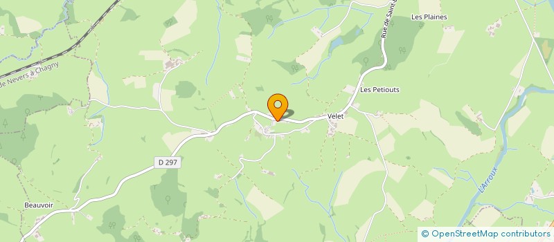 localisation de l'entreprise MONSIEUR ARNAUD BARBERY  ETANG-SUR-ARROUX