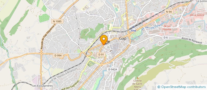 localisation de l'entreprise MONSIEUR ARNAUD BARES  GAP