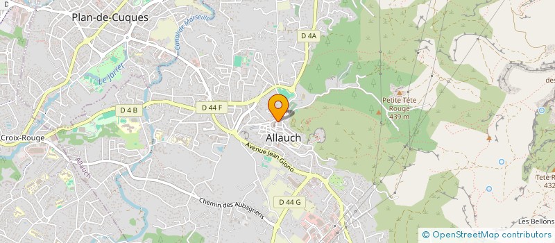 localisation de l'entreprise MONSIEUR ARNAUD BARRA  ALLAUCH