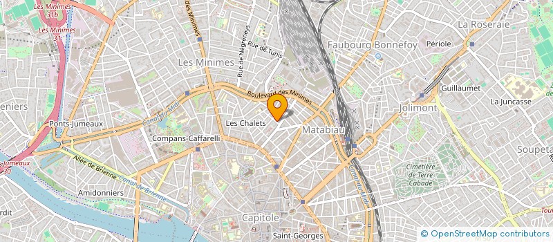 localisation de l'entreprise MONSIEUR ARNAUD BARRABAND  TOULOUSE
