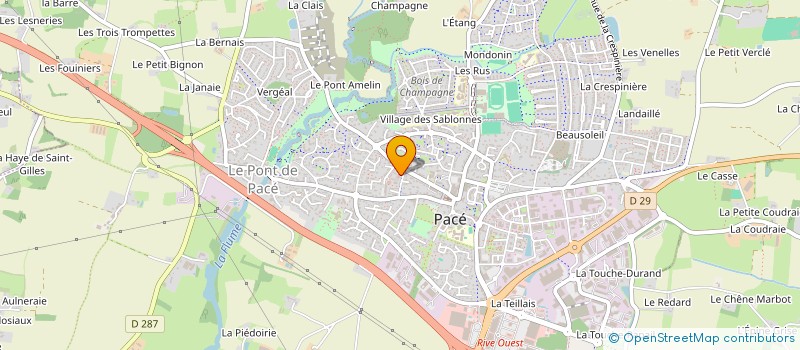 localisation de l'entreprise MONSIEUR ARNAUD BARTHELEMY à PACE
