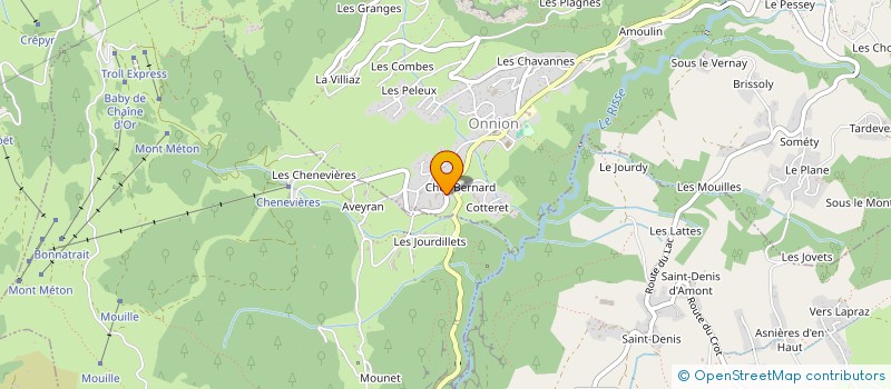 localisation de l'entreprise MONSIEUR ARNAUD BARTON  ONNION