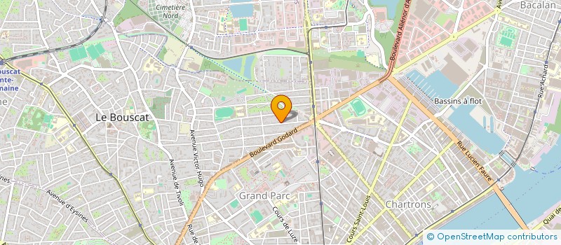 localisation de l'entreprise MONSIEUR ARNAUD BASSIBEY  LE BOUSCAT