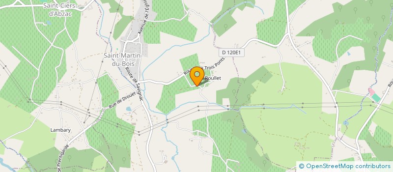 localisation de l'entreprise MONSIEUR ARNAUD BATMALE  SAINT-MARTIN-DU-BOIS