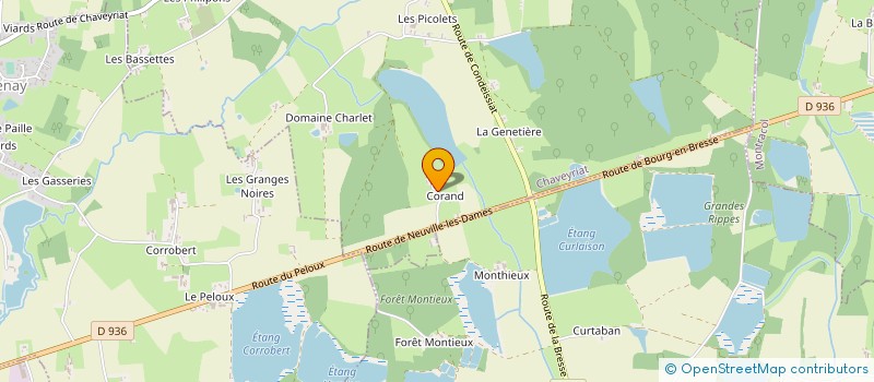 localisation de l'entreprise MONSIEUR ARNAUD BAUDENET D'ANNOUX à CHAVEYRIAT