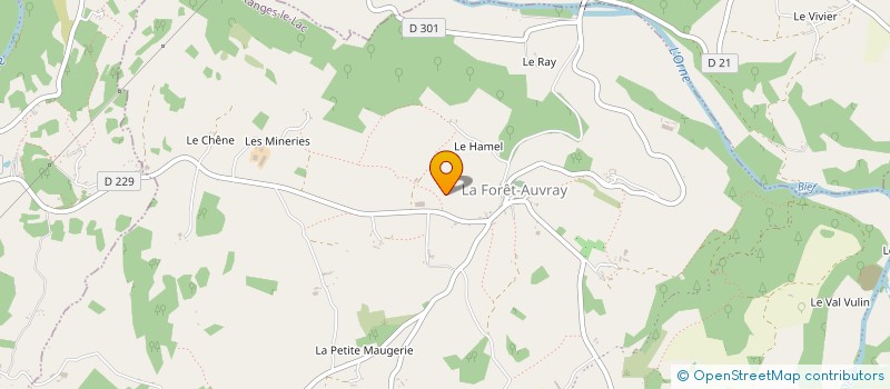 localisation de l'entreprise MONSIEUR ARNAUD BEAUCLAIR à PUTANGES-LE-LAC