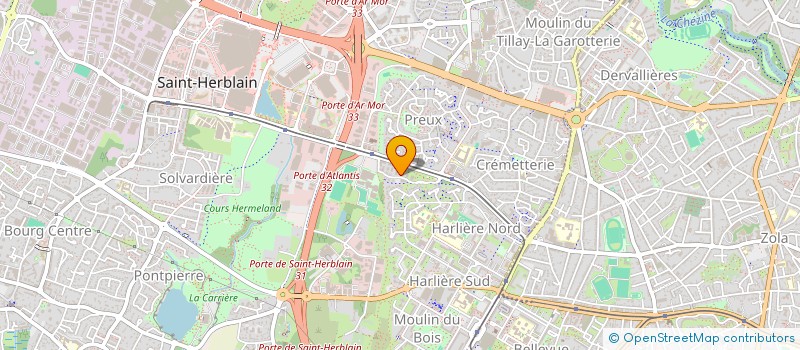 localisation de l'entreprise MONSIEUR ARNAUD BEAUVAIS  SAINT-HERBLAIN