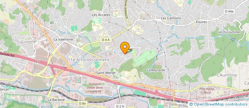 localisation de l'entreprise MONSIEUR ARNAUD BEDREDDINE à MARSEILLE