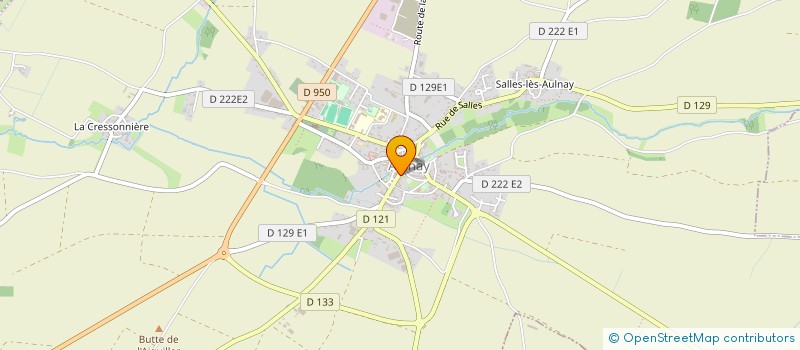 localisation de l'entreprise MONSIEUR ARNAUD BEERNAERT  AULNAY