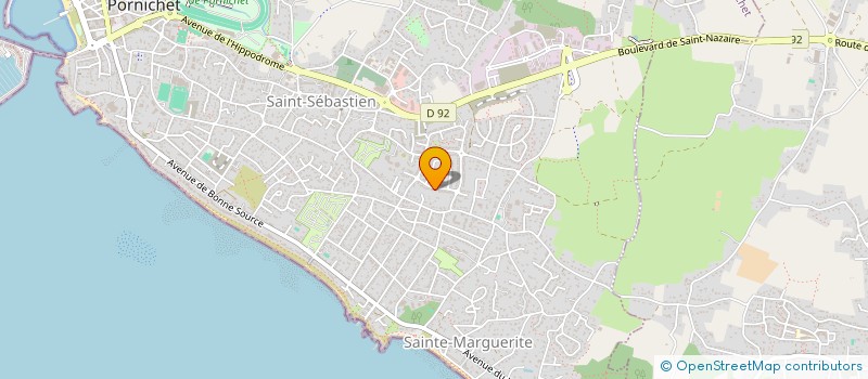 localisation de l'entreprise MONSIEUR ARNAUD BELLEU à PORNICHET
