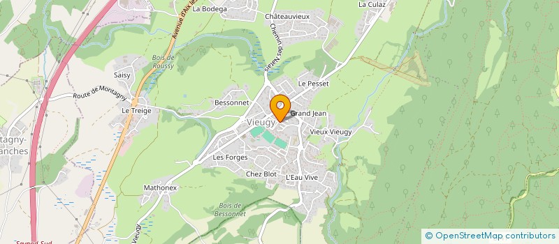 localisation de l'entreprise MONSIEUR ARNAUD BELLEVILLE à ANNECY