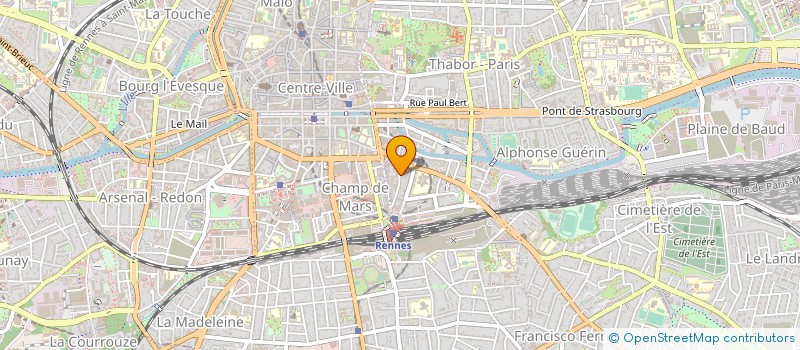 localisation de l'entreprise MONSIEUR ARNAUD BENCHETRIT à RENNES