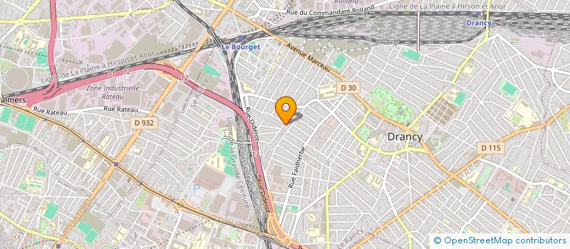 localisation de l'entreprise MONSIEUR ARNAUD BENKER à DRANCY