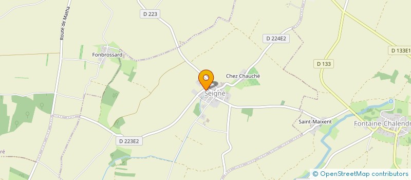 localisation de l'entreprise MONSIEUR ARNAUD BENOIS  SEIGNE