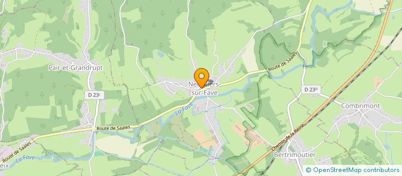 localisation de l'entreprise MONSIEUR ARNAUD BENOIT  NEUVILLERS-SUR-FAVE