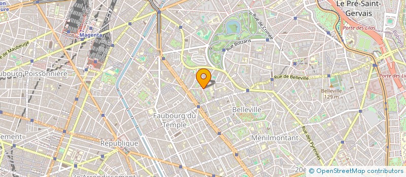 localisation de l'entreprise MONSIEUR ARNAUD BERGAME  PARIS