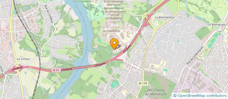 localisation de l'entreprise MONSIEUR ARNAUD BERGER à NANTES
