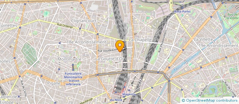 localisation de l'entreprise MONSIEUR ARNAUD BERGERET  PARIS