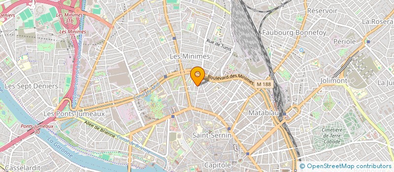 localisation de l'entreprise MONSIEUR ARNAUD BERNABE à TOULOUSE