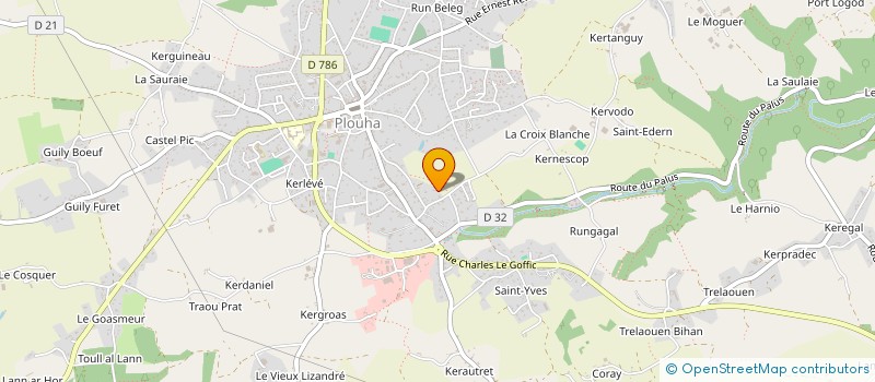 localisation de l'entreprise MONSIEUR ARNAUD BERNARD  PLOUHA