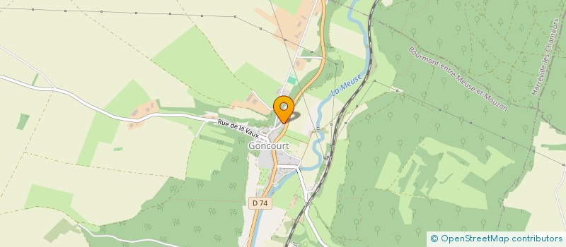 localisation de l'entreprise MONSIEUR ARNAUD BERNARD à BOURMONT-ENTRE-MEUSE-ET-MOUZON