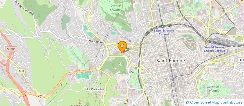 localisation de l'entreprise MONSIEUR ARNAUD BERNARD  SAINT-ETIENNE