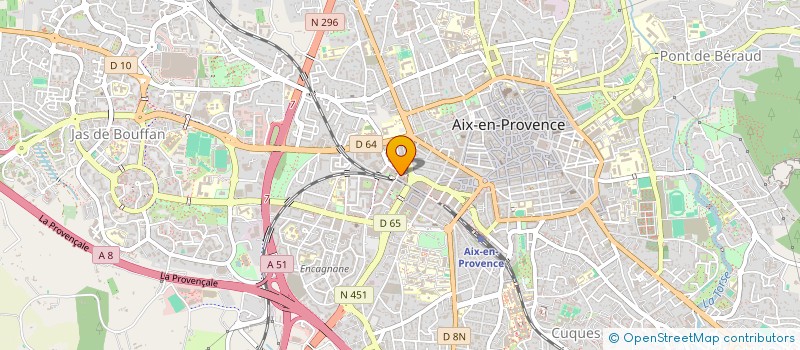 localisation de l'entreprise MONSIEUR ARNAUD BERNET à AIX-EN-PROVENCE