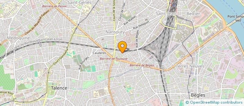 localisation de l'entreprise MONSIEUR ARNAUD BERTET à BORDEAUX