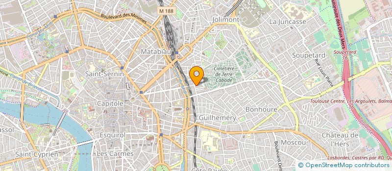 localisation de l'entreprise MONSIEUR ARNAUD BERTOSSI à TOULOUSE
