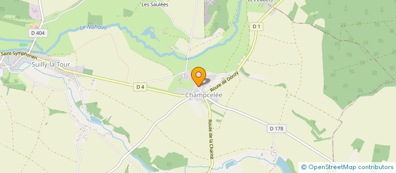 localisation de l'entreprise MONSIEUR ARNAUD BERTRAND à SUILLY-LA-TOUR