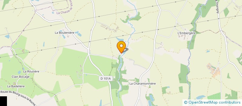 localisation de l'entreprise MONSIEUR ARNAUD BERTRAND  LA CHAIZE-LE-VICOMTE