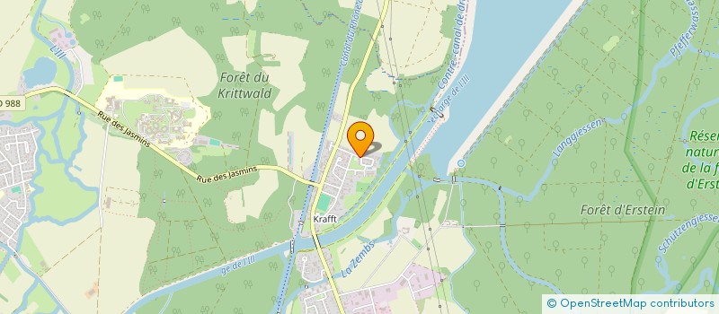 localisation de l'entreprise MONSIEUR ARNAUD BERTRAND  ERSTEIN