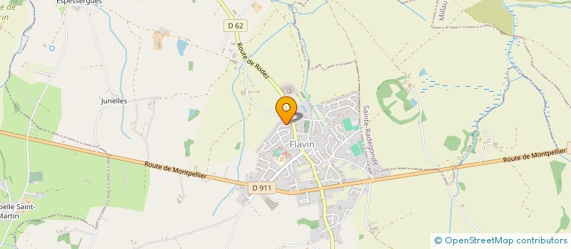 localisation de l'entreprise MONSIEUR ARNAUD BERTRAND  FLAVIN