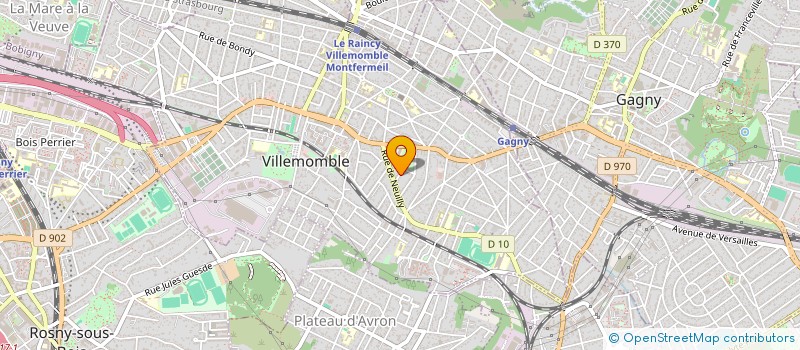 localisation de l'entreprise MONSIEUR ARNAUD BES DE BERC à VERSAILLES