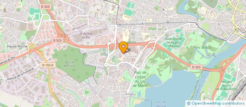 localisation de l'entreprise MONSIEUR ARNAUD BESNARD  ANGERS