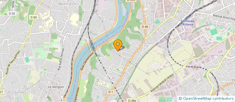 localisation de l'entreprise MONSIEUR ARNAUD BESSOUD  CALUIRE-ET-CUIRE