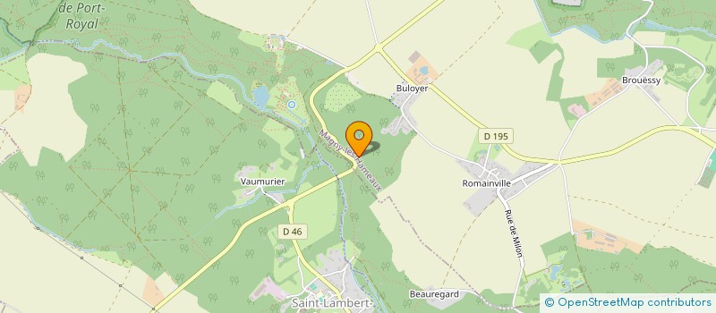 localisation de l'entreprise MONSIEUR ARNAUD BEZARD  MAGNY-LES-HAMEAUX