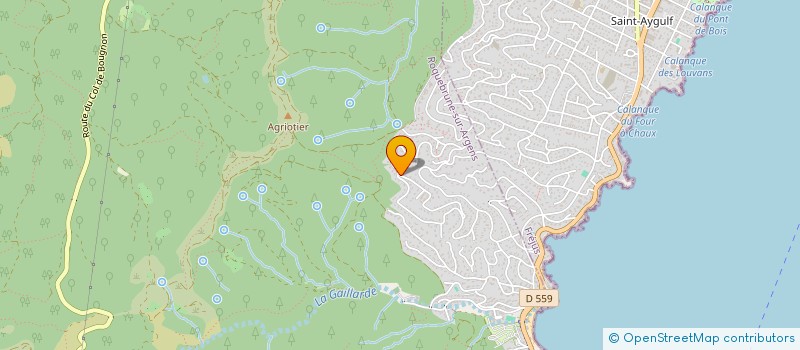 localisation de l'entreprise MONSIEUR ARNAUD BIGAY  ROQUEBRUNE-SUR-ARGENS