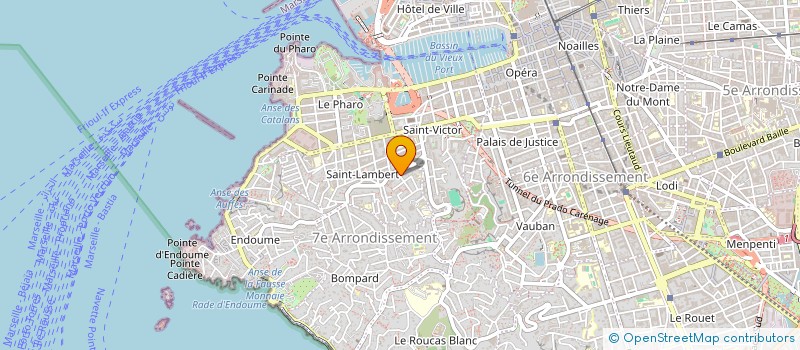 localisation de l'entreprise MONSIEUR ARNAUD BIHANNIC à MARSEILLE